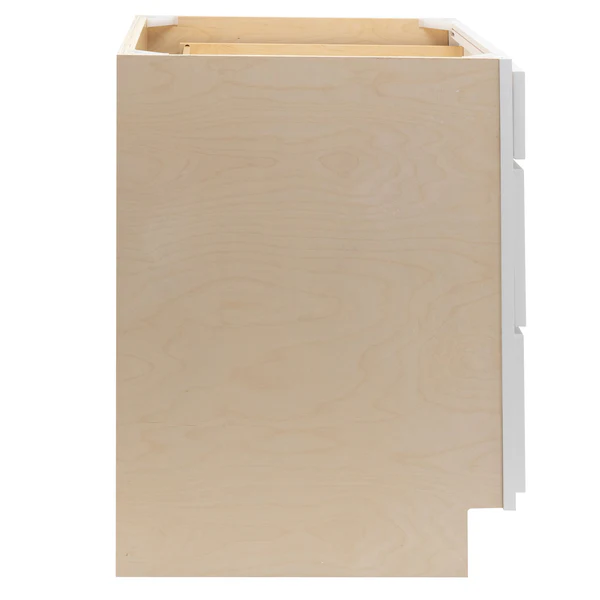 RV 3 Drawer Pots And Pans Base Cabinet | Pure White