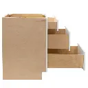 RV 3 Drawer Pots And Pans Base Cabinet | Pure White