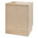RV 3 Drawer Pots And Pans Base Cabinet | Pure White