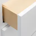 RV 3 Drawer Pots And Pans Base Cabinet | Pure White