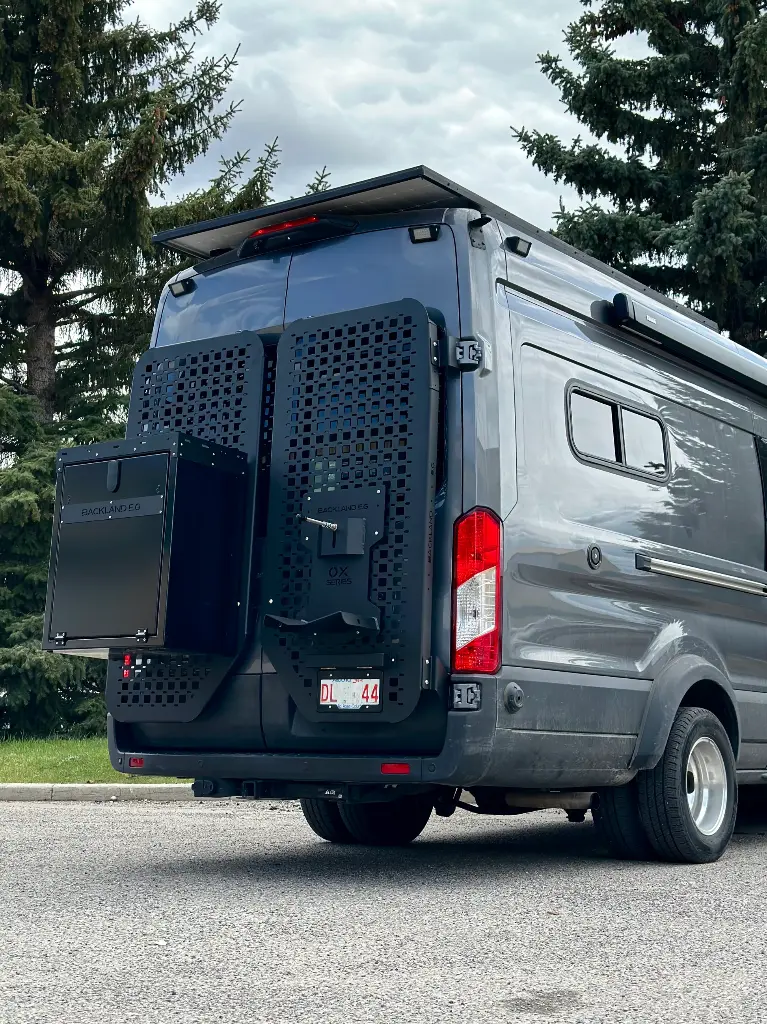 OX Rear Door Carrier - Ford Transit - BACKLAND EXPEDITION GEAR