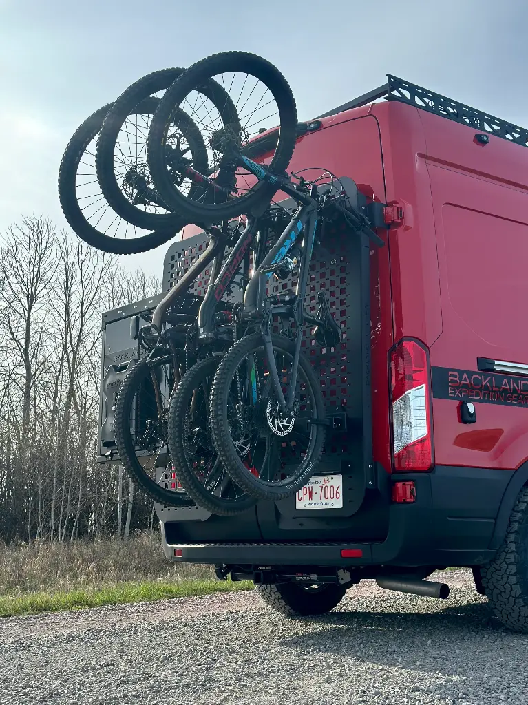 OX Rear Door Carrier - Ford Transit - BACKLAND EXPEDITION GEAR