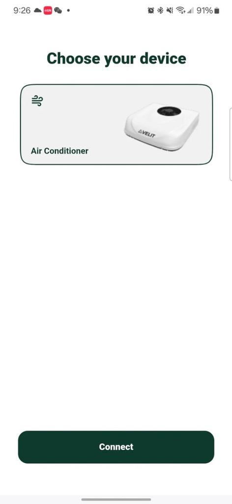 12V/24V/48V VELIT 2000R Rooftop Air Conditioner