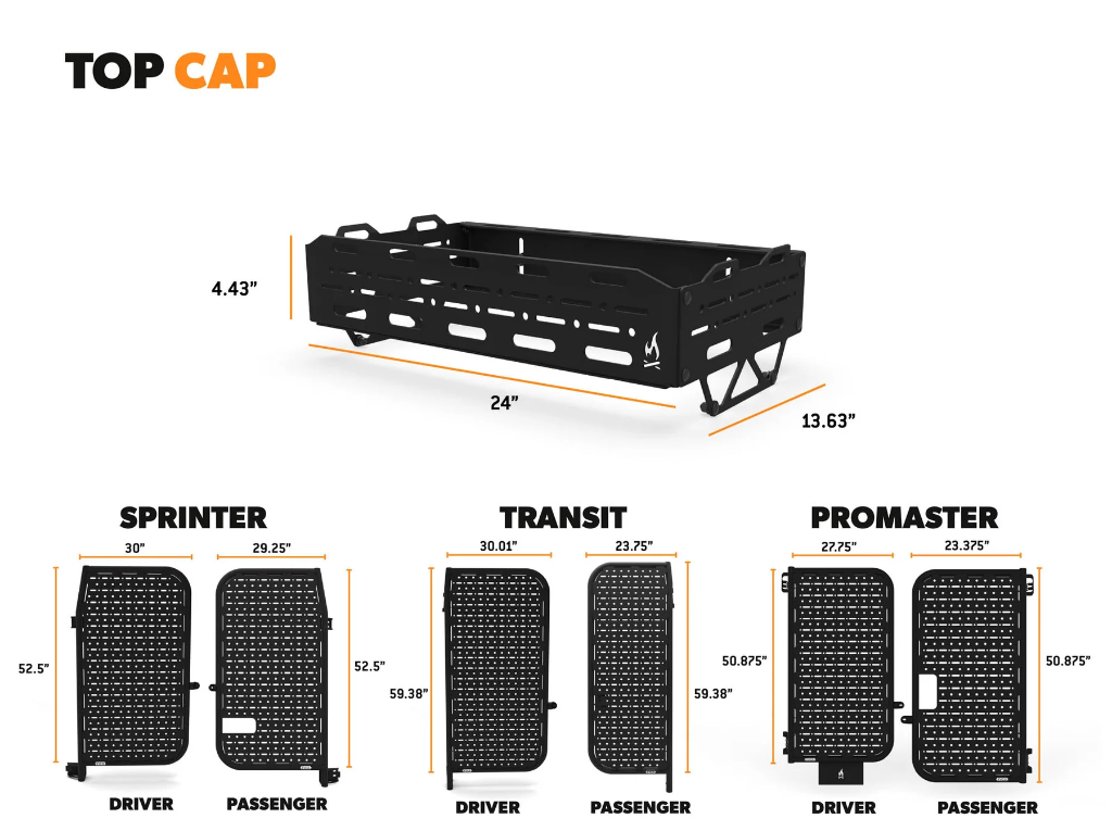 REAR STORAGE BOX TOPPER - FVCO