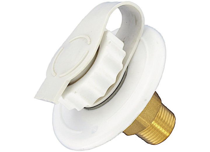 WATER INLET, 2-3/4IN PLASTIC FLANGE