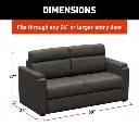 Thomas Payne® Signature Heritage Series RV Clickback Sleeper Sofa - 68"
