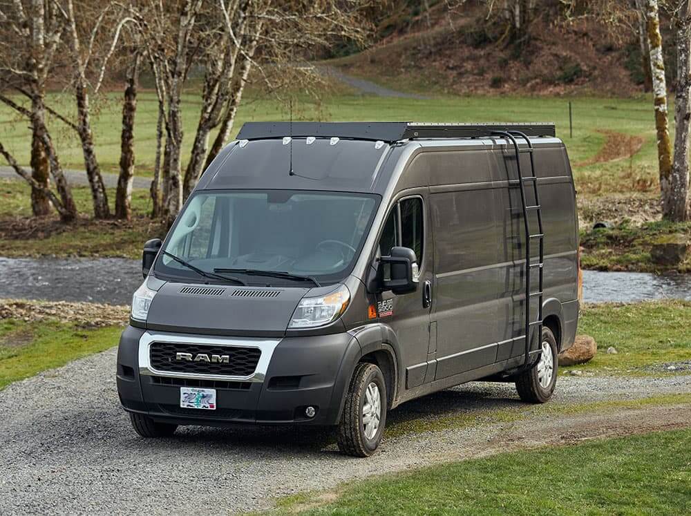 159" HIGH ROOF PROMASTER - VAN LOW PRO ROOF RACK - FVCO