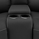 RV Wall Hugger Sofa 65" Manual Reclining Theater Seats