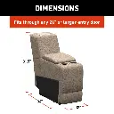 Thomas Payne® Signature Seismic Series RV Theater Seating Center Console - 12"