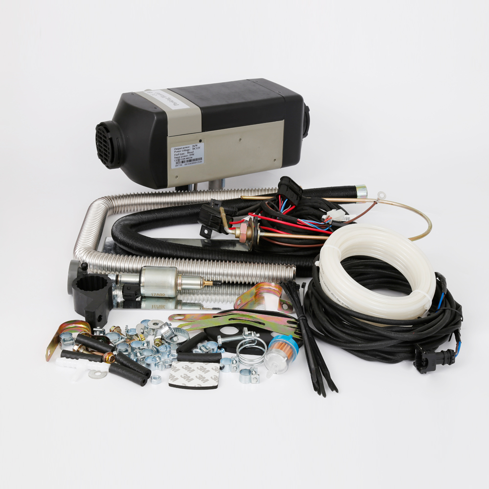 Heater Kit, Air, 2 kW, 12V, Diesel, Digital Controller