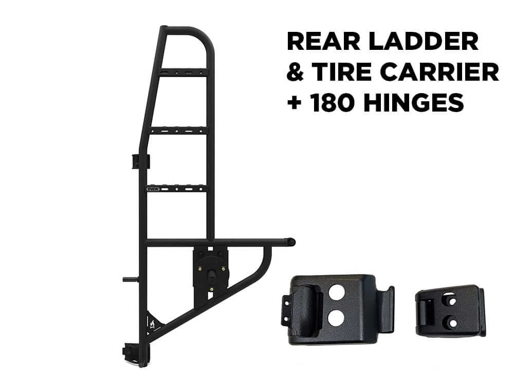 SPRINTER VAN REAR LADDER + TIRE CARRIER - FVCO