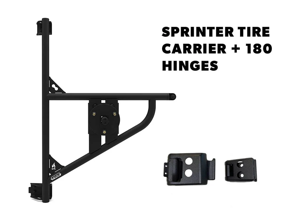 SPRINTER VAN REAR TIRE CARRIER - FVCO