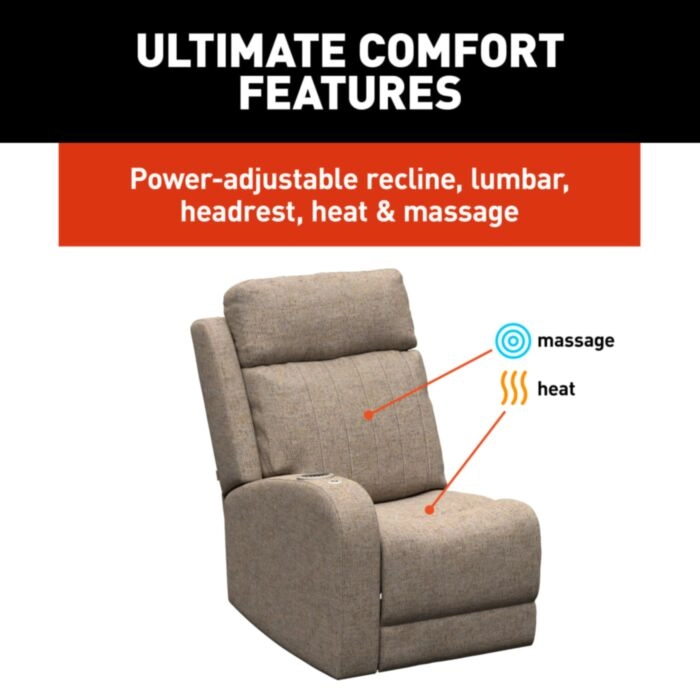 Thomas Payne® Signature Seismic Series RV Theater Seating Recliner - Right Arm