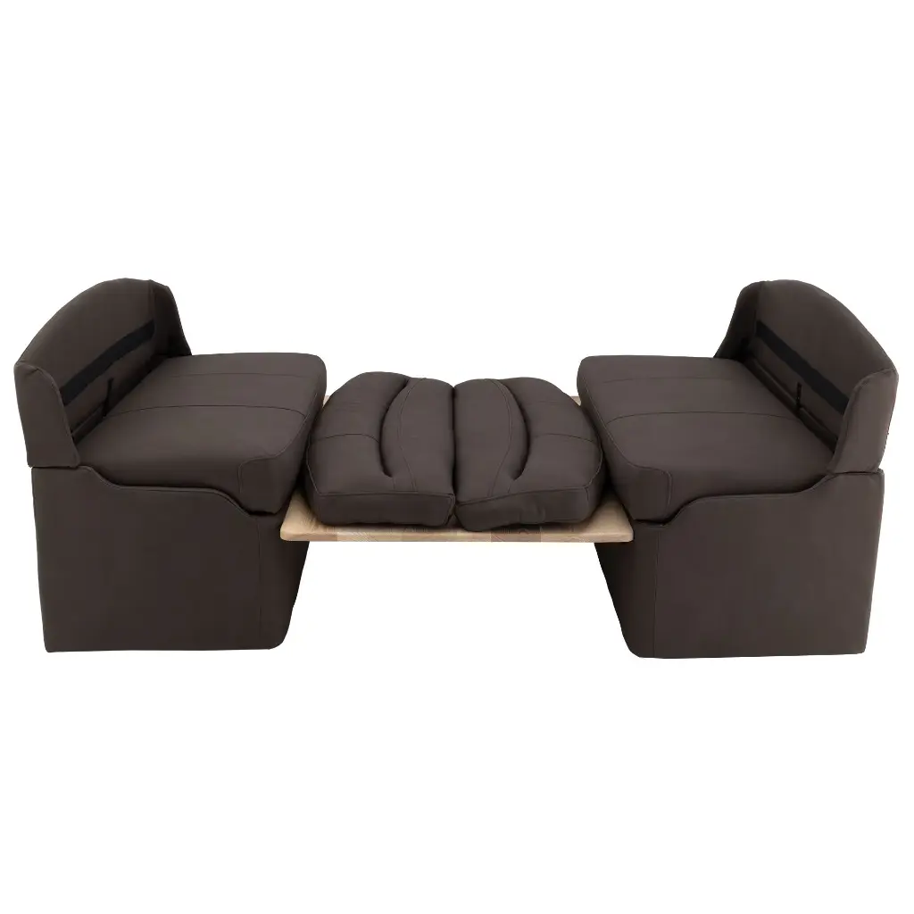 RV Dinette Booth with Table | 44" Chocolate