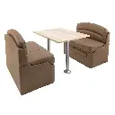 RV Dinette Booth with Table | 40" Cappuccino