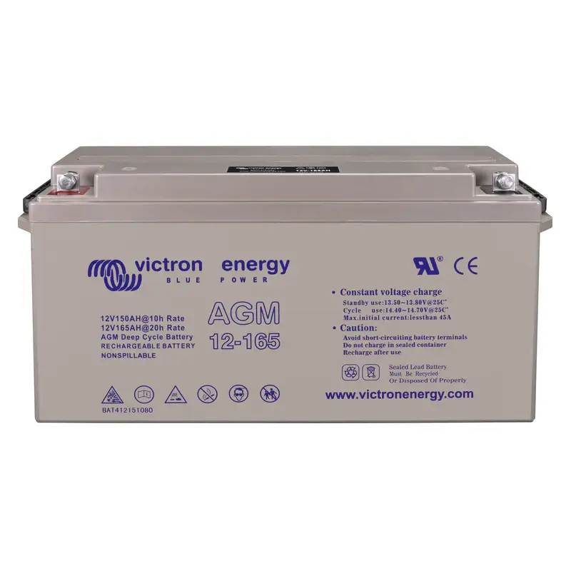 Victron Energy – 12V/165Ah Deep Cycle AGM Battery