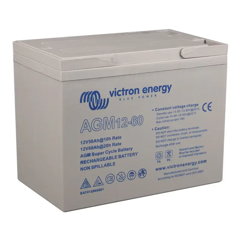Victron Energy – 12V/60Ah Super Cycle AGM Battery