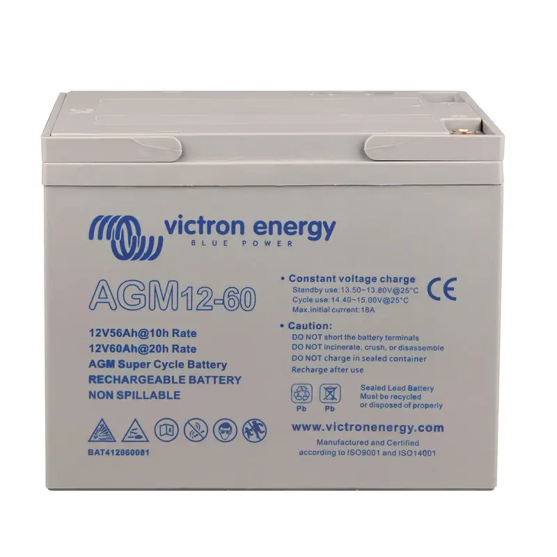 Victron Energy – 12V/60Ah Super Cycle AGM Battery