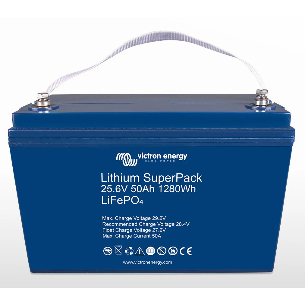 Victron Energy – 24V/50Ah Lithium SuperPack Battery