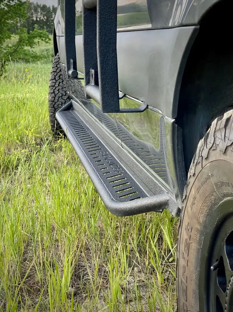 APEX - Rock Sliders / Side Steps - 170 - Drop Down - Steel