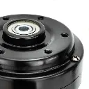 RV Ceiling Fan | 42" White Brush Nickle | 12 Volt