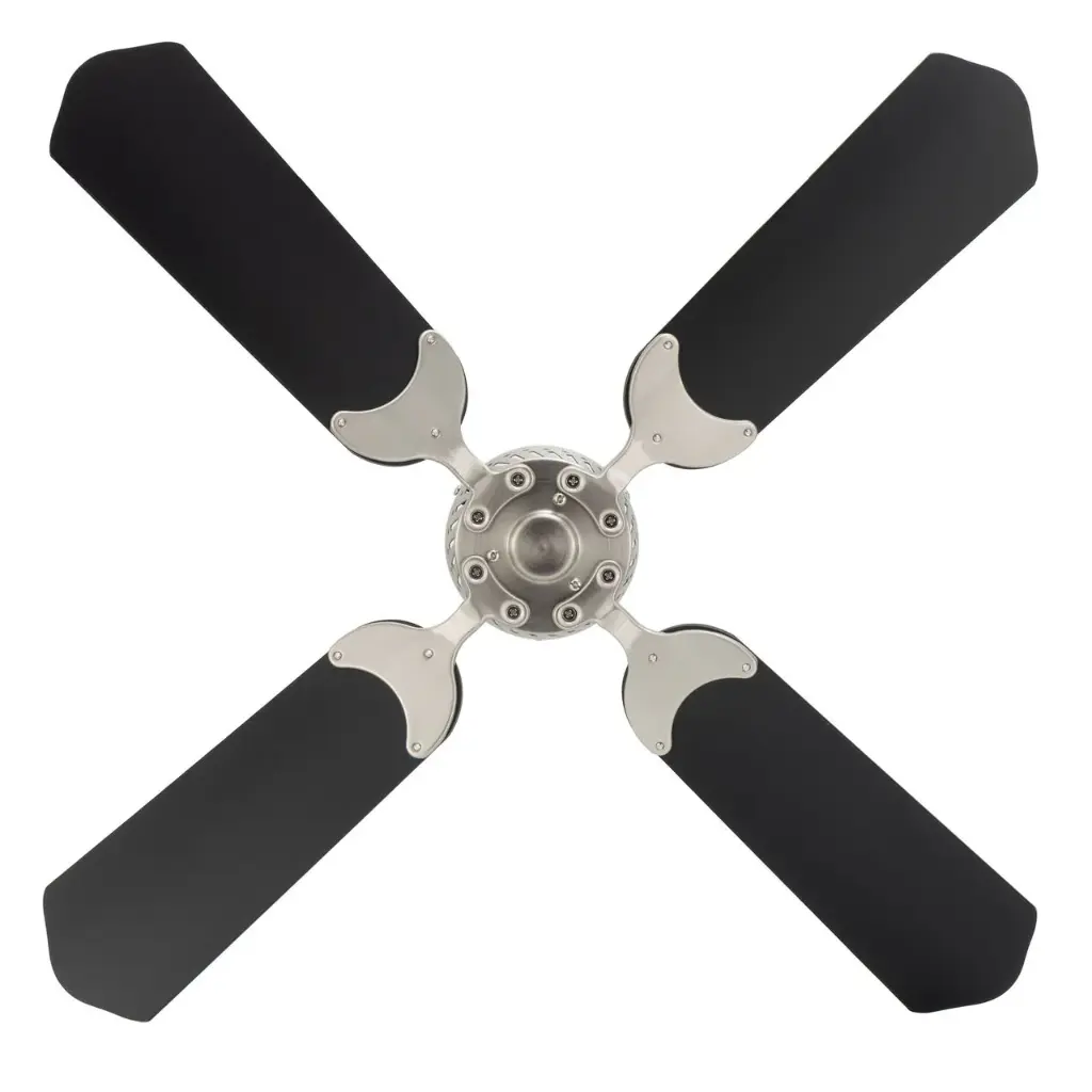 RV Ceiling Fan | 36" Black Brush Nickle | 12 Volt