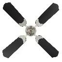 RV Ceiling Fan | 36" Black Brush Nickle | 12 Volt