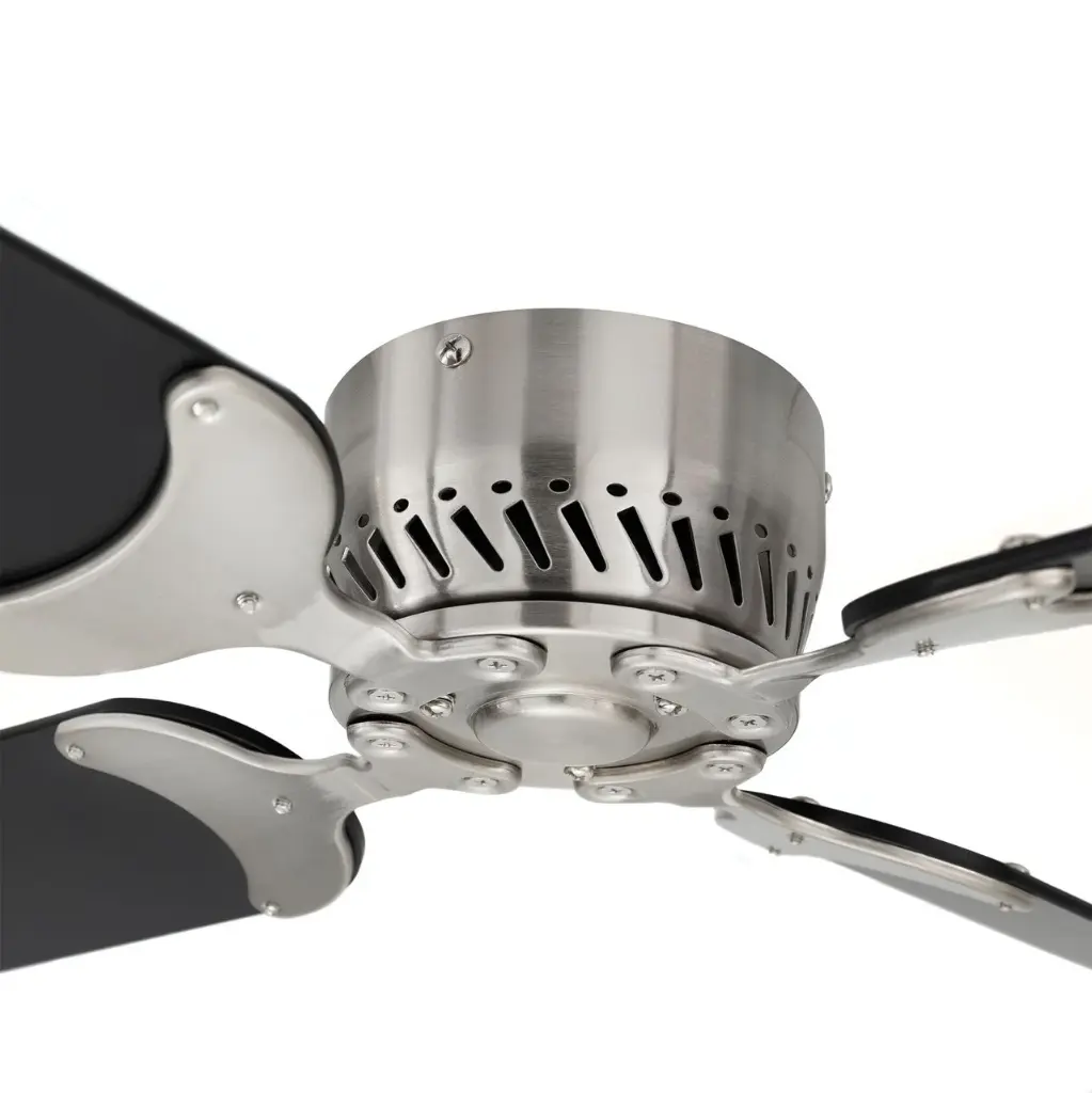 RV Ceiling Fan | 36" Black Brush Nickle | 12 Volt