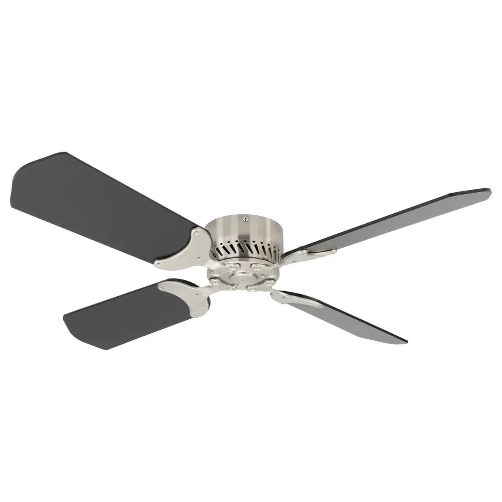 RV Ceiling Fan | 36" Black Brush Nickle | 12 Volt