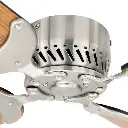 RV Ceiling Fan | 36" Oak Brush Nickle | 12 Volt