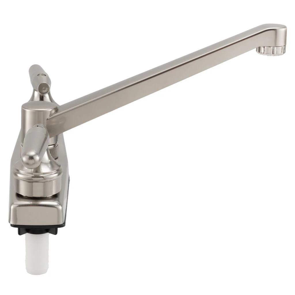 RV Kitchen Faucet | Two Handles | Chrome