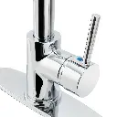 RV Kitchen Faucet Pull Down Gooseneck | Chrome