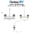 RV Kitchen High Rise Faucet | Smoked Acrylic Knobs