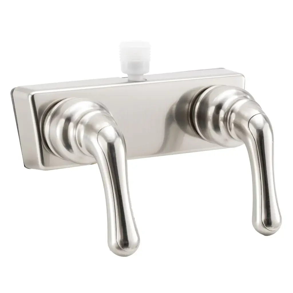 RV Shower & Bathtub Diverter Valve | Brushed Satin Nickel