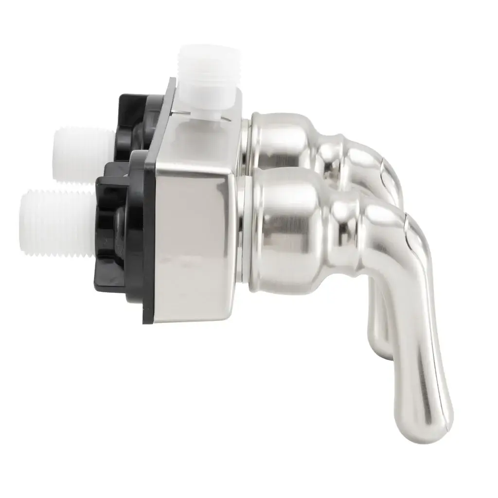 RV Shower & Bathtub Diverter Valve | Brushed Satin Nickel