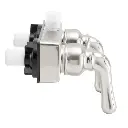 RV Shower & Bathtub Diverter Valve | Brushed Satin Nickel