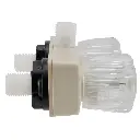 RV Shower & Bathtub Diverter Valve | White