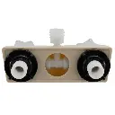 RV Shower & Bathtub Diverter Valve | White