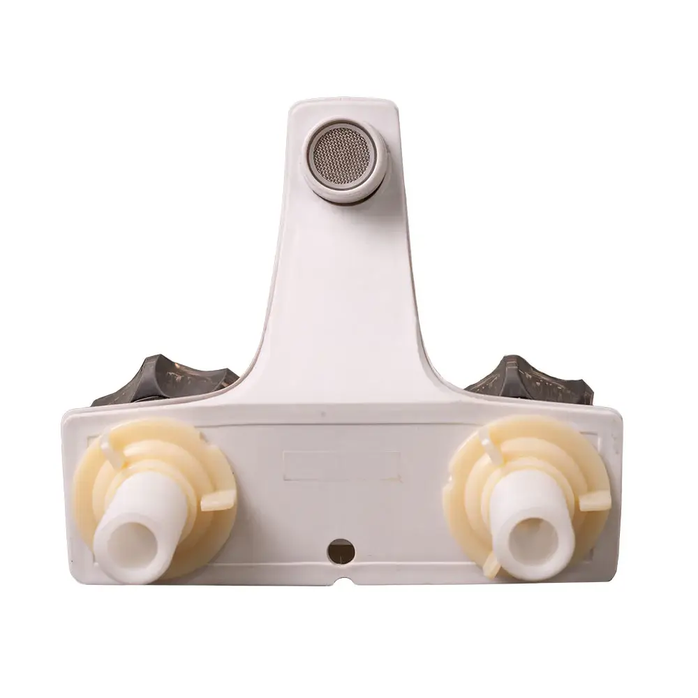 RV Shower & Bathtub Diverter Faucet | Smoked Handles