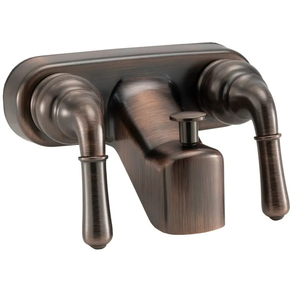 RV Shower Faucet & Bathtub Diverter | Oil Rubbed Bronze | Metal