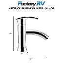 Ultra Faucet RV Bathroom Faucet Single Handle | Chrome
