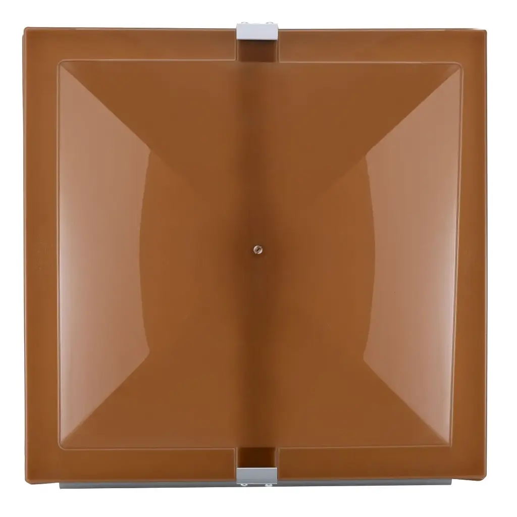 Heng's 90115-C1 14" X 14" Elixir Universal Replacement Vent Lid - Amber