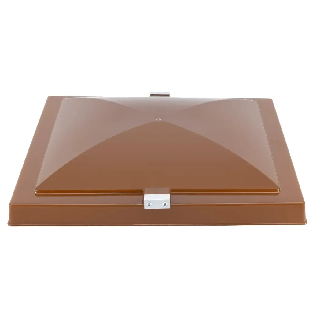 Heng's 90115-C1 14" X 14" Elixir Universal Replacement Vent Lid - Amber