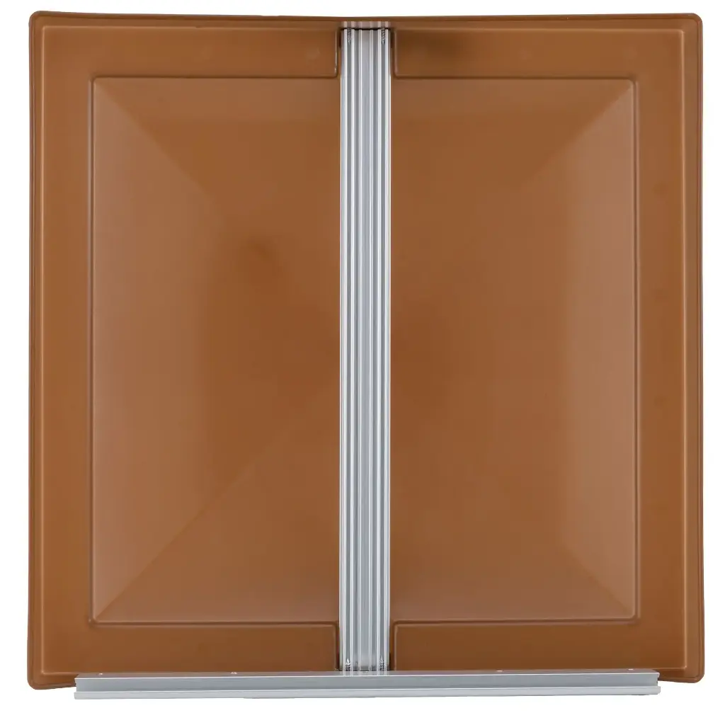 Heng's 90115-C1 14" X 14" Elixir Universal Replacement Vent Lid - Amber