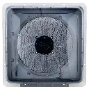 Heng's RV 12V Powered Roof Ventilation | 14" | Vent Fan | Clear