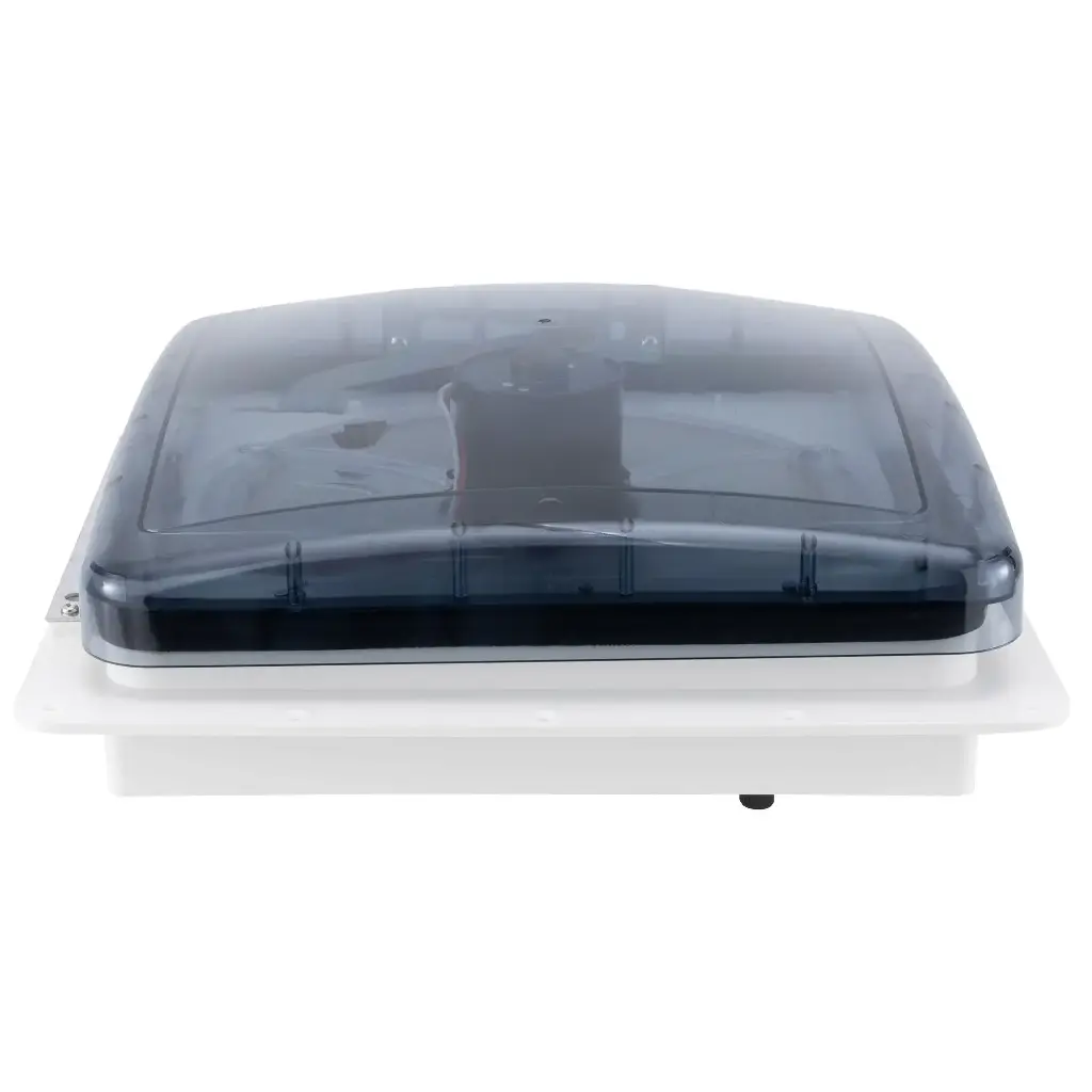 Heng's RV 12V Powered Roof Ventilation | 14" | Vent Fan | Clear