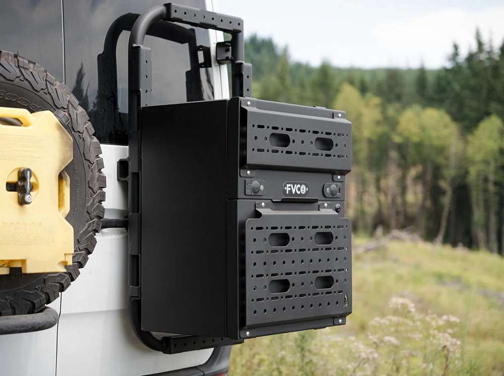 REAR STORAGE BOX ADAPTER BRACKETS (FOR OWL B2) - FVCO