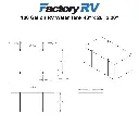 RV Fresh Water Tank 100 Gallon | 48" x 26" x 20" | Elkhart Plastics EPI 0602W