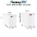 RV Fresh Water Tank Combo 16 & 21 Gallon | NSF Certified and BPA Free