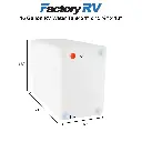 RV Fresh Water Tank 16 Gallon | 24" x 15 ½" x 10" | NSF Certified and BPA Free